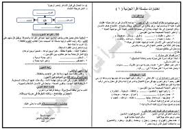 امتحانات لغة عربية متوقعة للصف السادس نصف العام 2019