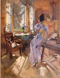 At the window, Konstantin Korovin - Passion for paintings
