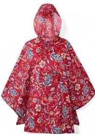 Rote Regenponcho Paisley Ruby Von Reisenthel Regenponchos
