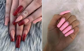 Acrylic nail paints are a mixture of liquid monomer and powder polymer. 23 Ways To Wear Popular Square Acrylic Nails Stayglam
