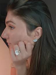 Penacho Fan Diamond Ring