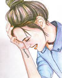 Drawing colorful hair tutorial with colored pencil easy if you like pleas subscribe and follow me on social networks thanks for. Sketch Of A Girl Art Drawing Sketch Pencil Colours Love Sketching Artist A Color Pencil Sketch Art Drawings Beautiful Art Drawings Sketches Simple