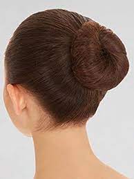 Pull your hair back into a ponytail, using a comb or brush to remove the bumps. Amazon Com Hair Net Capezio Bunheads Hair Nets For Dancers Blonde 2 Pack Beauty