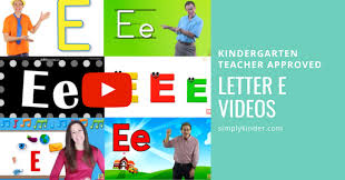 Learn about the letter e in this alphabet song. Teacher Approved Videos Letter E Simply Kinder