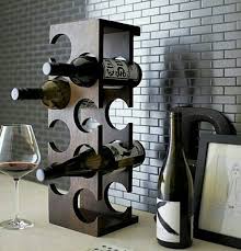 Wooden Wine Rack Wooden Tabletop Wine Rack Wine Rack Wood Etsy In 2020 Rustic Wine Racks Wooden Wine Rack Wood Wine Racks