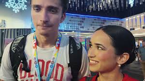 Bella Gamez and Aleksandr Korovin