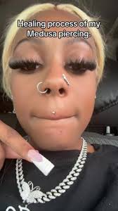 Medusa Piercing Aftercare & Healing | Philtrum Piercing |  Urbanbodyjewelry.Com