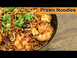 Cooked noodles, bok choy and shrimp are served in a flavorful stock. Prawn Noodles Recipe Chinese Stir Fried Noodles With Shrimp How To Make Prawn Noodles Neelam Youtube