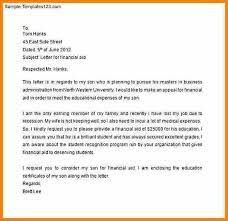 Letter of financial support for student. Letter For Financial Assistance Solicitation Sample Recommendation Hudsonradc