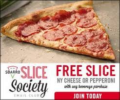 Sbarro Free Pizza Coupon Coupons And Deals Savingsmania Free Pizza Coupons Pizza Pizza Slice