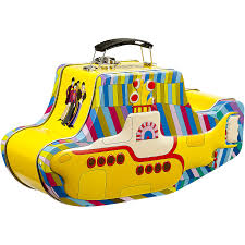 Download Vandor The Beatles Yellow Submarine Shaped Tin Tote Guitar Center