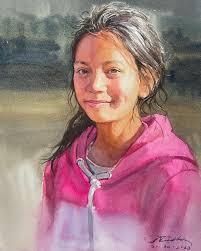 Join my online classes to learn advance Watercolour techniques dm me for  details