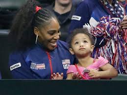 When williams faced off against fellow tennis superstar roger federer when switzerland took on the u.s. Video Serena Williams Daughter Olympia Ohanian Tennis Training