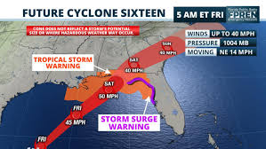 Svr) is issued by the national weather service when there is a severe thunderstorm occuring. Tropical Storm Conditions Expected Along Portions Of Florida S Gulf Coast By This Evening Wuft News