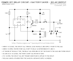 For example a 10uf capacitor will give a time delay of few seconds, a 100uf capacitor copyright 2014 © circuitdiagram.org. Power Off Delay Timer All About Circuits