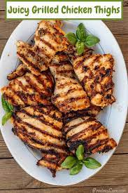 Grilled Boneless Chicken Thighs Recipe Easy Chicken Recipes Boneless Chicken Thighs Boneless Chicken