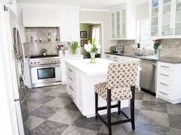 Grey Checkered Floor Kitchen Flooring Checkered Floor Kitchen Kitchen Room Design