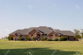 Contemporary style homes contemporary house plans contemporary bedroom modern house design contemporary design narrow lot house plans best house plans. Big Spralling Modern Ranch Style House On Several Acres In A Stock Photo Picture And Royalty Free Image Image 565730