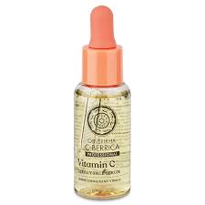 سيروم الوجه من ناتورا سيبيريكا لشد البشرة. Natura Siberica C Berrica Vitamin C Energy Face Serum