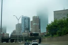 Rain, thunderstorms and sticky air make for a muggy Monday in Mass.