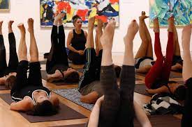 Please check it out for the monthly schedule, frequently asked questions, teachers and their bios, events and more! Photos Uga Students Practice Yoga In The Georgia Museum Of Art Multimedia Redandblack Com