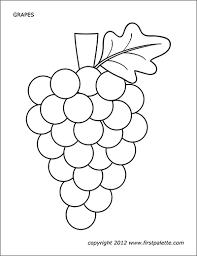 Grapes Free Printable Templates Coloring Pages Firstpalette Com Boyama Kitaplari Boyama Sayfalari Boyama Kagidi