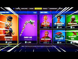 This page includes all of the featured and daily items, and the page is updated automatically at 12am utc. Season 7 Item Shop 11th December Christmas Skins Fortnite Battle Royale Youtube