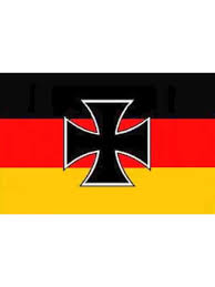 Sie ist ringsum mit einer doppelsicherheitsnaht gesäumt. Fahne Deutschland Eisernes Kreuz 90 X 150 Cm Army Freizeit Outdoo 6 81