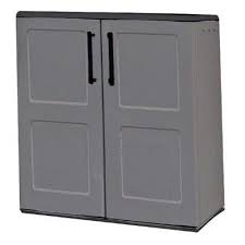Get free shipping on qualified outdoor storage cabinets or buy online pick up in store today in the storage & organization department. Shire Mid Plastic Storage Cupboard With Shelves