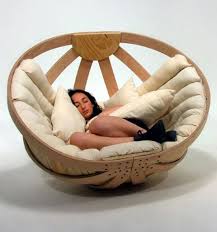 A Giant Cushy Longaberger Basket To Curl Up In While Pinning Modern Rocking Chair Rocking Chair Chair Design