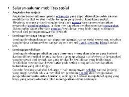 Kata mobilitas berasal dari bahasa latin mobilis yang artinya mudah dipindahkan atau banyak bergerak. Mobilitas Sosial Menurut Paul B Horton Mobilitas Sosial