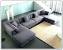 U Shaped Wooden Sofa