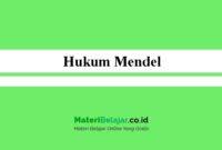 Makalah Hukum Mendel Materibelajar Co Id