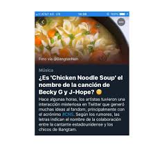 On another note, i liked the chorus of the song and the choreo. Chicken Noodle Soup Tendra Un Mv La Graciosa Conversacion Boy With Luv En Los Grammy Taehyung Oficial Amino