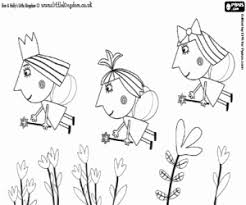 Fairies can help in difficult times, and elves create a variety of objects and toys. The Fairies Holly And Her Friends Coloring Page Ben And Holly Monster Coloring Pages Coloring Pages
