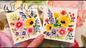 Loose Watercolor Flowers