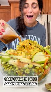 If you’ve ever had that salad from Salt Steakhouse—you know, the one with  the sweet-tangy miso yuzu dressing that basically steals the show—then  you’re going to love this. I cracked the code and made ...