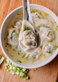 Einfach Wonton Suppe In 2020 Wonton Soup Recipe Wonton Soup Recipes