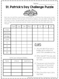 A type of power grid that uses digital technology to deliver electricity to consumers. St Patrick S Day Logic Puzzles Free By Mrs Thompson S Treasures