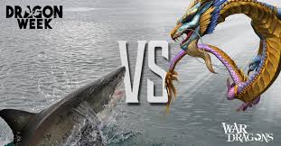 Emotional pitches, more than wealthy judges and a lot of show elements involved. War Dragons On Twitter Dragonfight Sharkweek Edition Sharks Vs Dragons Who Would Win Rt And Reply For A Chance To Win Bronze Chests