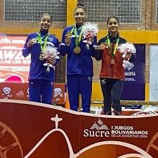 1 Juegos Bolivarianos de la Juventud 2024, Sucre. BRONCE PARA CHILE!  Excelente la gimnasta Maite Morales, ( viga) que lleva a Chile al podio.  Felicitaciones Maite @teamchile_coch