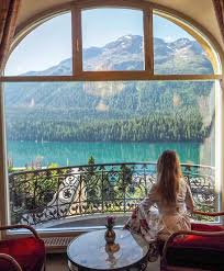 unique hotels resorts on instagram stunning view from the kulm hotel st moritz knowabroad