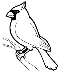 Bird Drawing For Kids Black And White Black And White Bird Coloring Page Bird Outline Bird Coloring Pages Black And White Birds