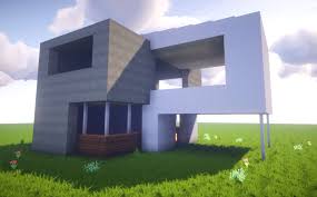 While this might only suit you for a small while on a survival game, you can use a lot of the ideas here to expand on the build. Minecraft How To Build A Simple Modern House Best House Tutorial 2016 Easy Survival Minecraft House Design