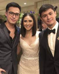 Marlo Mortel Sarah Geronimo And Matteo Guidecelli For Abs Cbn Ball Ctto Abs Cbn Ball Celebrities Formal Dresses Long