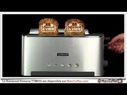 Grille Pain Kenwood Persona Ttm610 Youtube