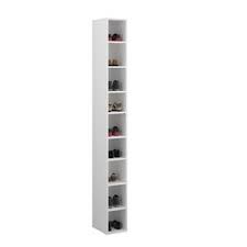 Meuble A Chaussures Blanc H 220 X L 24 Cm Rangement Chaussures Placard Chaussure Meuble A Chaussure Blanc