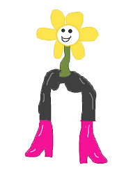 Flowey With Mettaton Legs By Memequeenfreya Character Deviantart Disney Characters