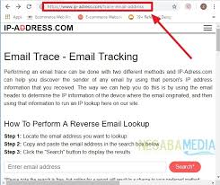 Cara cek lokasi dengan ip. Cara Melacak Lokasi Ip Pengirim Email Untuk Pemula Gambar