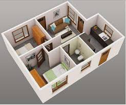 House plans 12×11 with 3 bedrooms shed roof. 3d House Plans Design For Android Apk Download